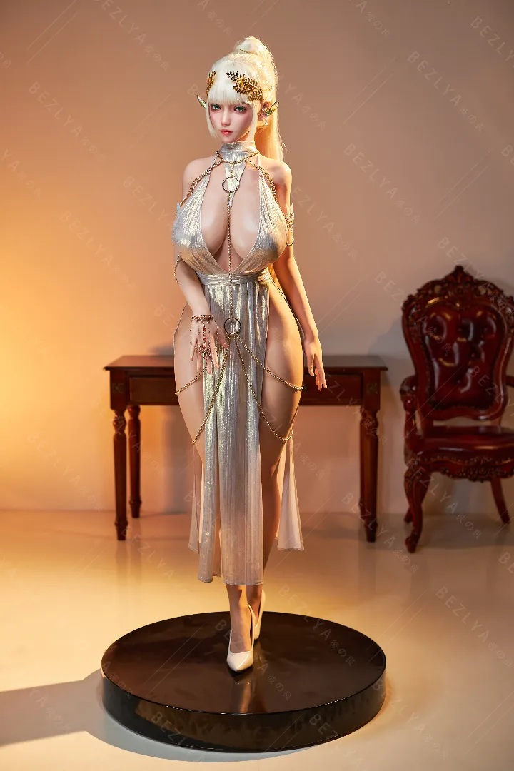 157cm (5ft2) คัพ K น้ำหนักเบา ซิลิโคน ตุ๊กตายาง หัวขยับกรามได้ Cyrtanthera